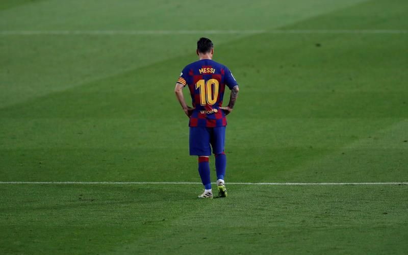 Rajada de Messi: "Es el reflejo del año... Con esto no nos da"