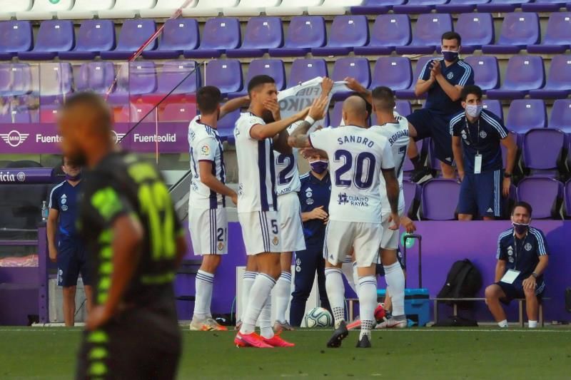 2-0. El Valladolid pone el broche de oro a la temporada