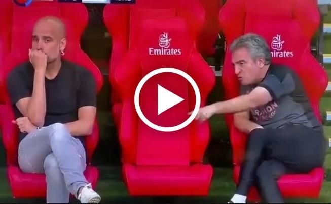 La charla de Lillo a Guardiola a ritmo de chirigota del Selu