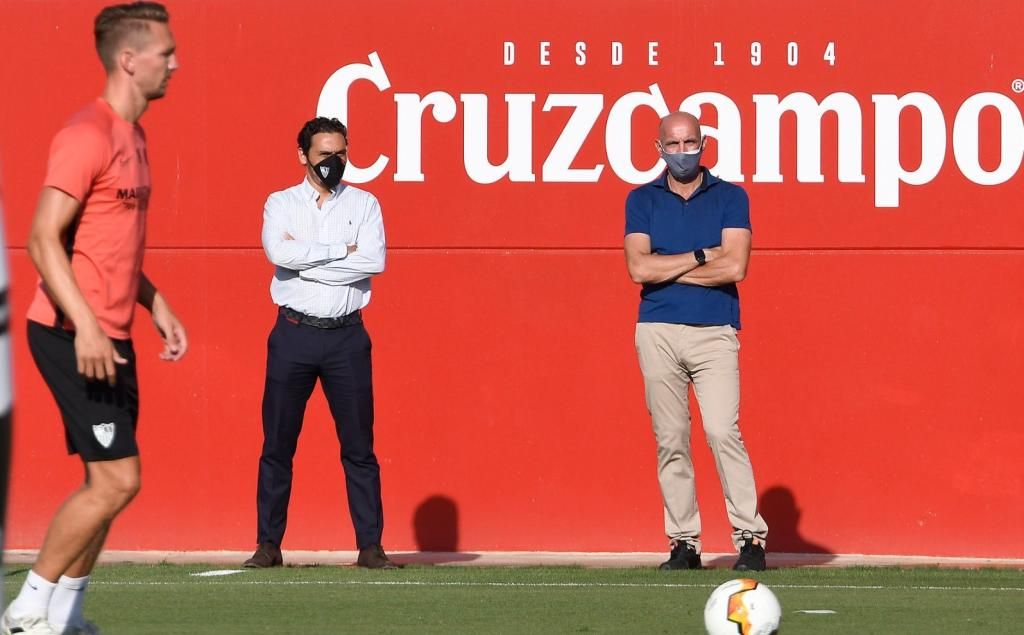 El Sevilla vuelve a la ciudad deportiva con sesiones individuales