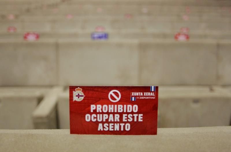 El Deportivo refuerza medidas anti covid-19 para la Asamblea