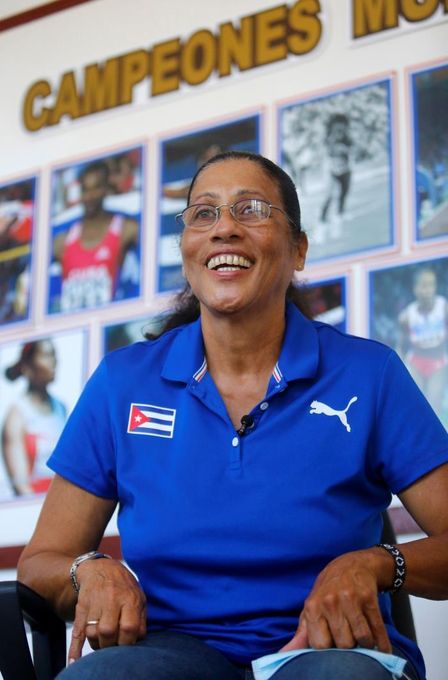 La cubana María Caridad Colón celebra como un oro olímpico su entrada al COI