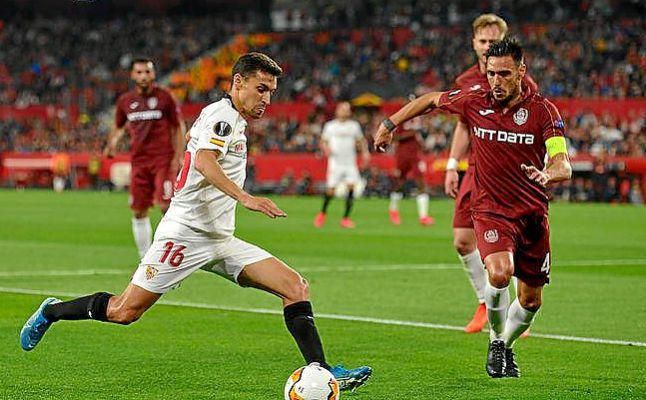 El Sevilla FC, favorito ante la Roma para la afición