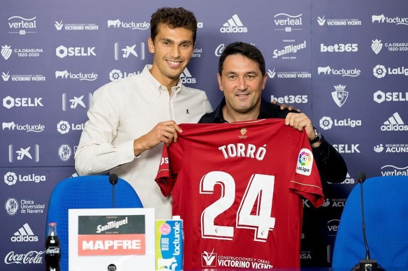 Lucas Torró estaba "deseando volver" a un Osasuna que supuso su "salto"