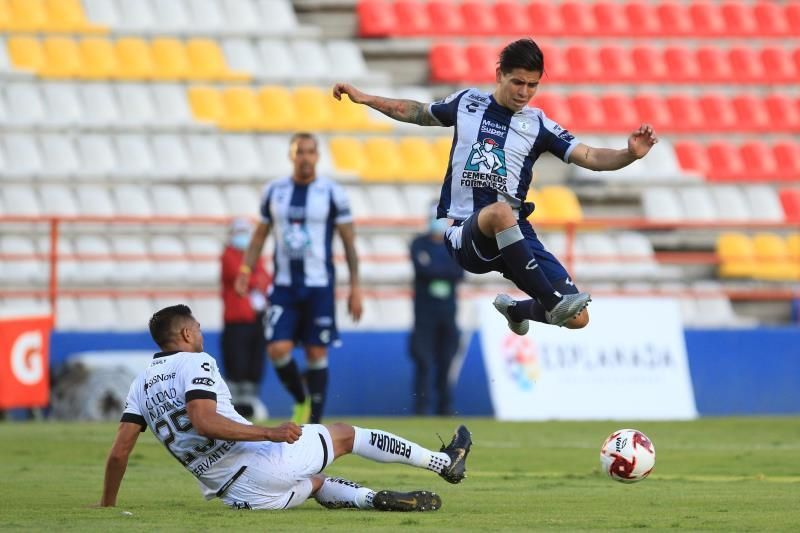 1-0. El chileno Dávila anota el gol con el que el Pachuca vence al Querétaro
