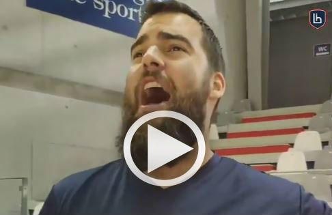 Así llega a entrenar Juan Andreu, eufórico, tras la victoria del Sevilla FC