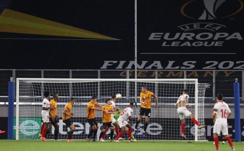 Wolverhampton-Sevilla FC (0-1): Ocampos desatasca un sufrido pase a semifinales