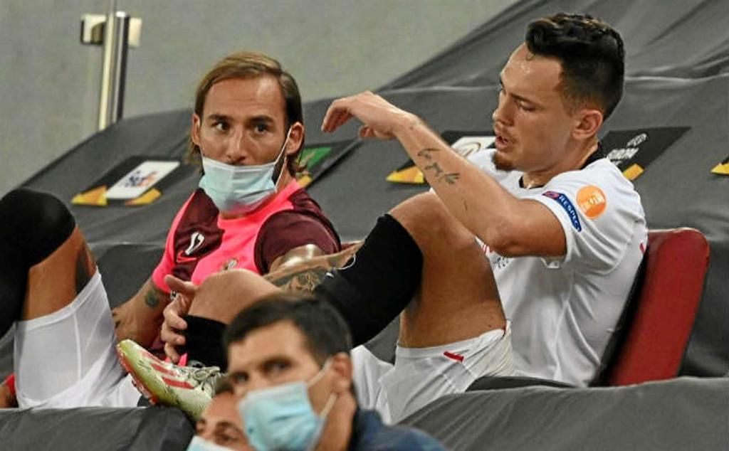 El persistente dolor en la rodilla no frena a Ocampos