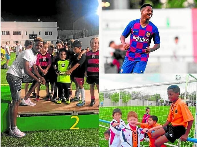 El primer entrenador de Ansu Fati: "Su debut con la selección será un aliciente para otros niños"