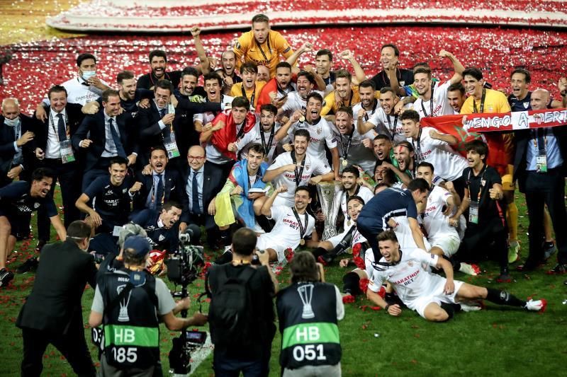 El Sevilla, el club con más jugadores en la plantilla ideal de la Europa League