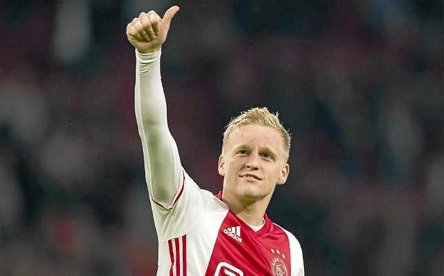 Inminente salida de Van de Beek