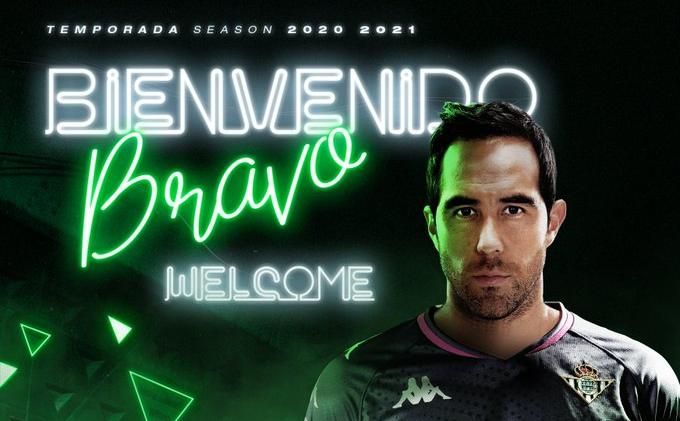El Betis hace oficial el fichaje de Claudio Bravo
