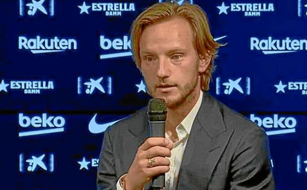 Primeras palabras como sevillista de Rakitic en su despedida del Barça
