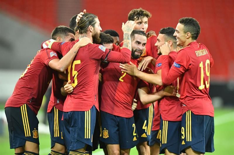 España firma un empate ante Alemania en el regreso de Luis Enrique (1-1)