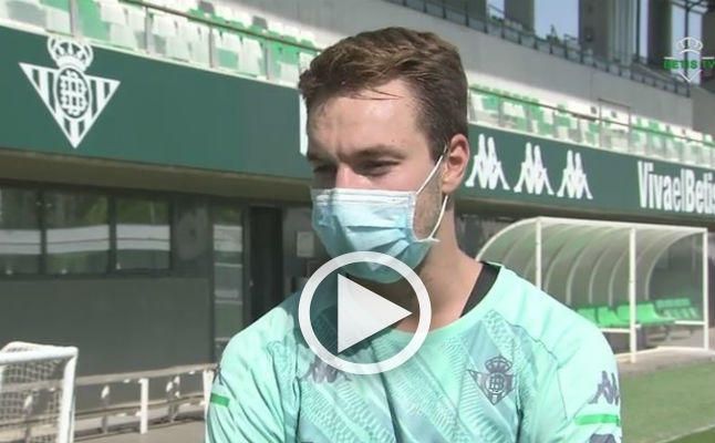 Loren, sus sensaciones en la vuelta al trabajo y el "cambio de chip" del Betis