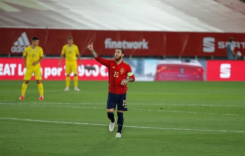 Ramos, el defensa más goleador con una selección