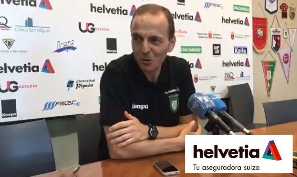 Quique Domínguez, técnico del Helvetia: "El equipo va a dejarse todo"