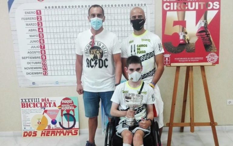 Los atletas nazarenos se suman al Circuito virtual 5K