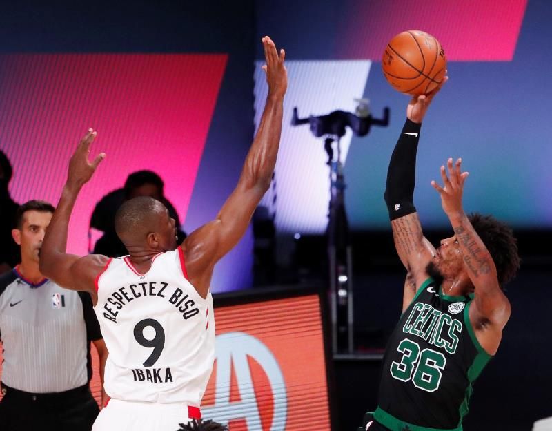 Los Celtics destronan a los Raptors en el Este; los Nuggets dan suspense en el Oeste