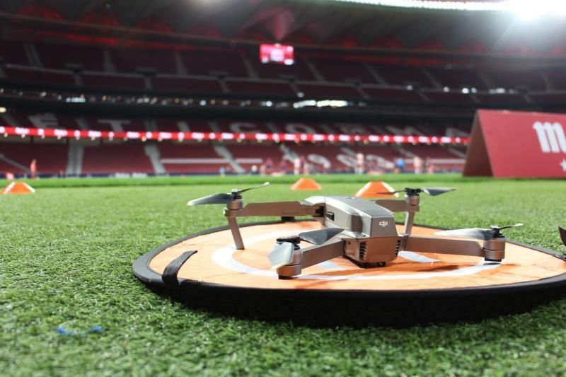 La grabación de fútbol con drones de Fly-Fut llega a LaLiga con el Valladolid