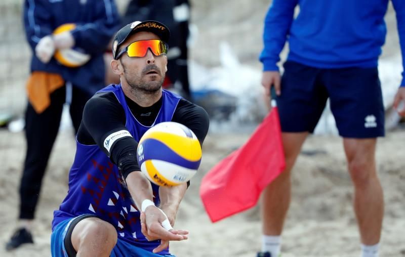 Herrera y Gavira se clasifican para cuartos del Europeo de vóley playa