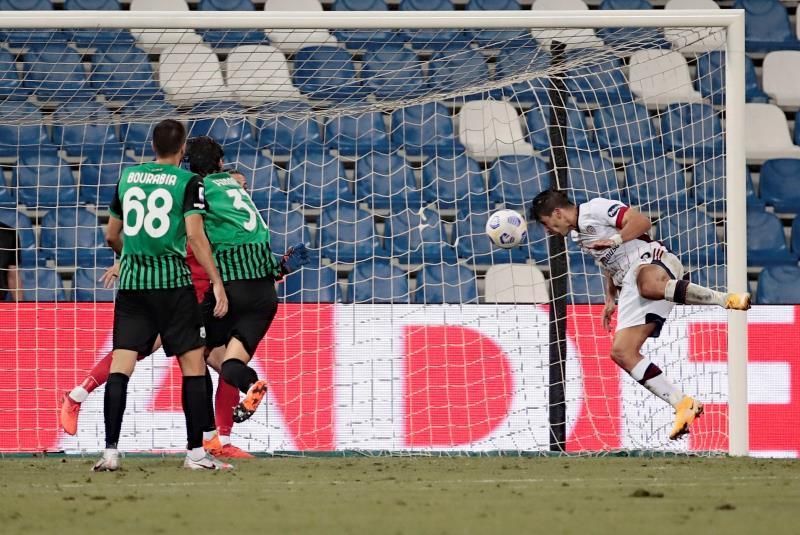 Giovanni Simeone marca en su estreno en la nueva Serie A