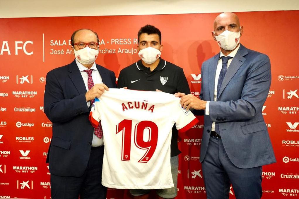 Marcos Acuña, su estado físico, lo que le ha pedido Lopetegui y el "gran salto" en su carrera