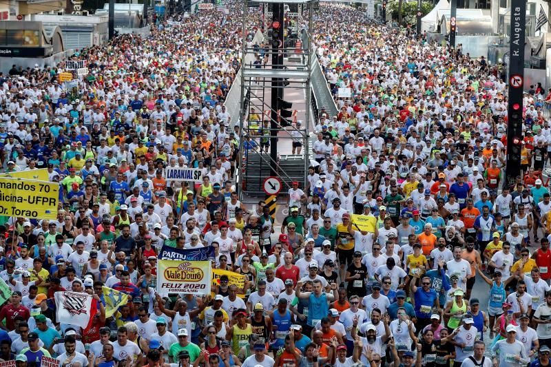 La tradicional carrera de Sao Silvestre brasileña es aplazada hasta julio