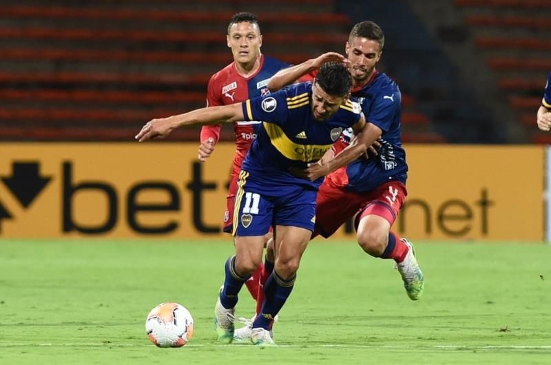 0-1. 'Toto' Salvio acerca a Boca Juniors a octavos y hunde al Medellín