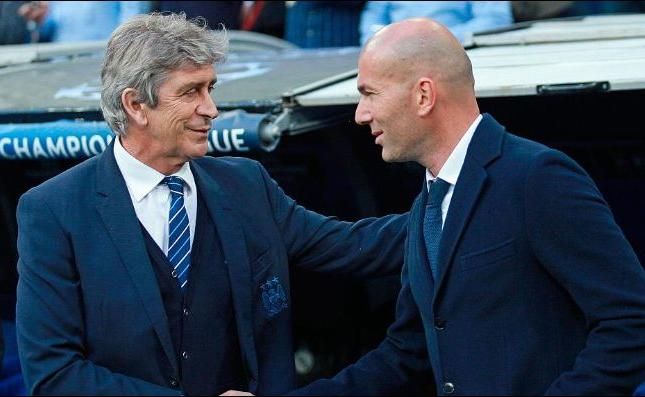 Zidane: "El Betis tiene calidad y con la experiencia de Pellegrini harán un buen equipo"