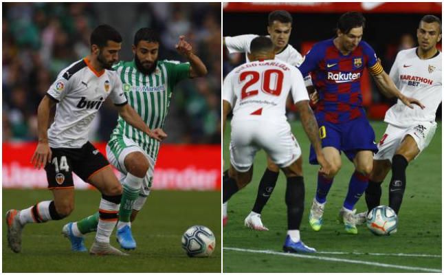 Sevilla y Betis ya tienen horarios para el reencuentro Rakitic-Barça y Montoya-Víctor Ruiz con el Valencia
