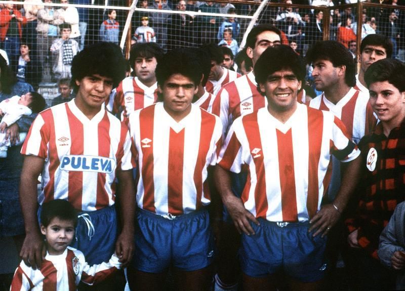 El día que Granada y Malmoe unieron a los hermanos Maradona