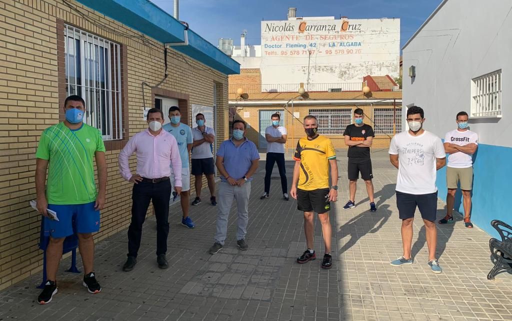 Los clubes de La Algaba arrancan con un estricto protocolo
