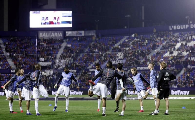 El Levante logró su segundo triunfo local ante el Madrid en última visita
