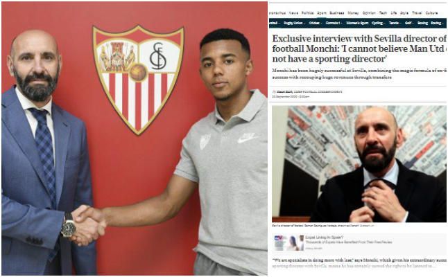 United y Arsenal piensan en Monchi, que cierra su puerta y la de Koundé