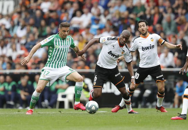 Valencia - Betis: horario, televisión y donde verlo online