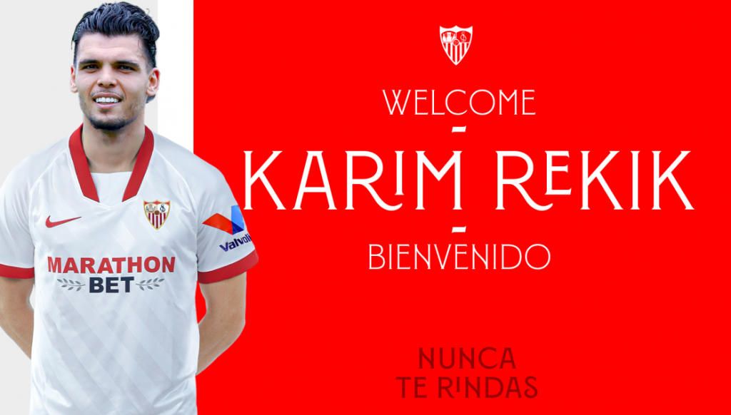 Oficial: Rekik ficha por el Sevilla hasta 2025