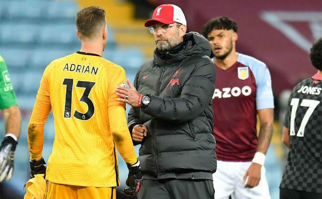 Klopp no duda en arropar a Adrián tras encajar siete goles