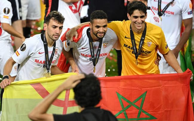 Munir, jugador del Sevilla, aún no puede debutar con la selección de Marruecos