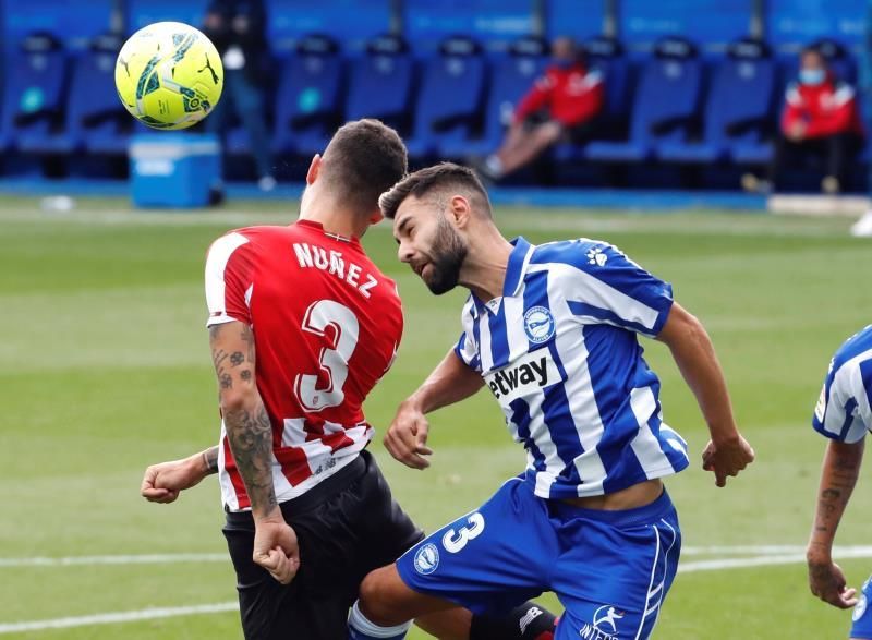 Un partido a Diop (Eibar) y Rubén Duarte (Alavés)
