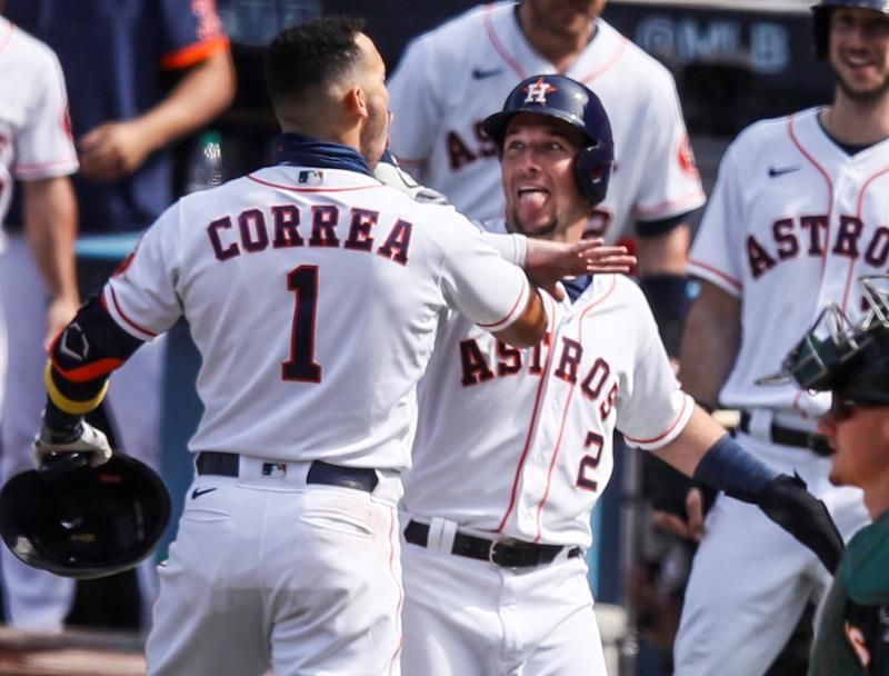11-6. Ante los Atléticos, el puertorriqueño Correa empuja a los Astros