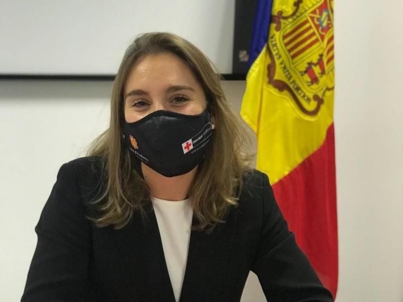 Margot Llobera, nueva embajadora de la Cruz Roja Andorrana
