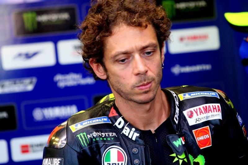 Rossi da positivo por coronavirus y se pierde el GP de Aragón