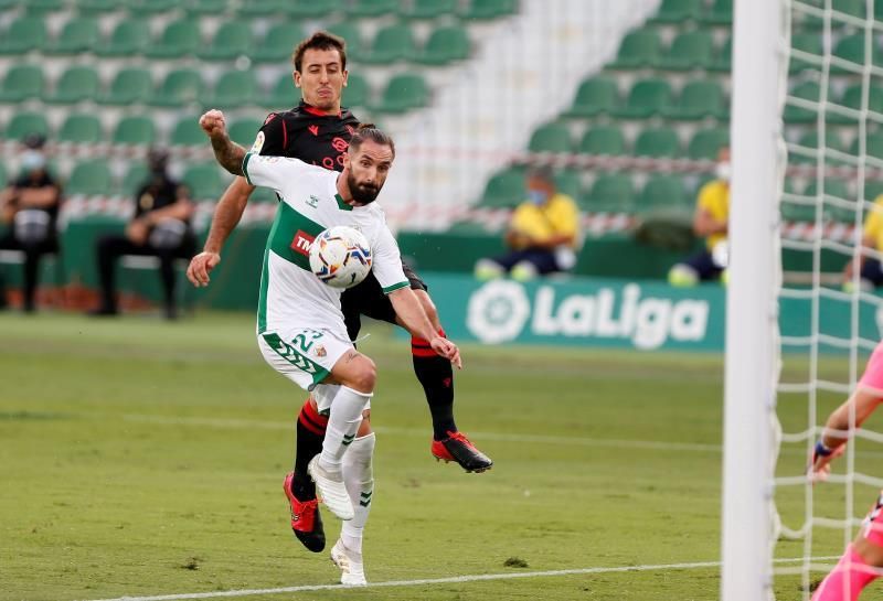 Cifu y Josema, baja en el Elche para el partido ante el Deportivo Alavés