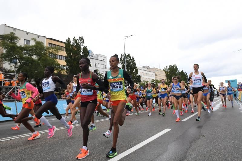 Jepchirchir, campeona del mundo de medio maratón con nuevo récord mundial