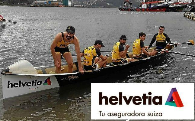 El Arkote Helvetia, en los Campeonatos de España de remo