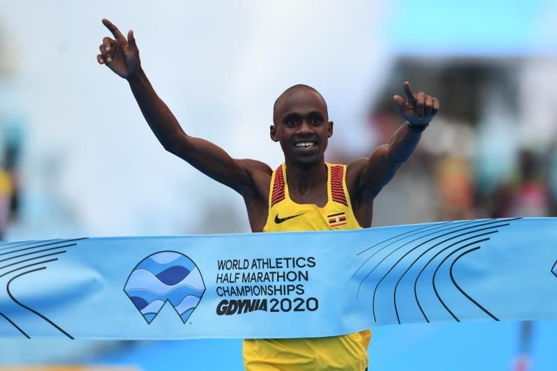 El ugandés Kiplimo, campeón del mundo de medio maratón