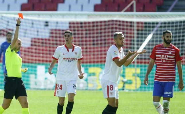 Granada 1-0 Sevilla F.C.: Hinca la rodilla ocho meses después, en un serio aviso para el debut en Champions