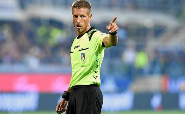 El italiano Davide Massa arbitrará el Chelsea-Sevilla