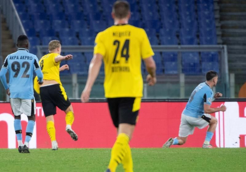 3-1. La Lazio desactiva al Dortmund